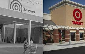  Target retail store before and now archive image